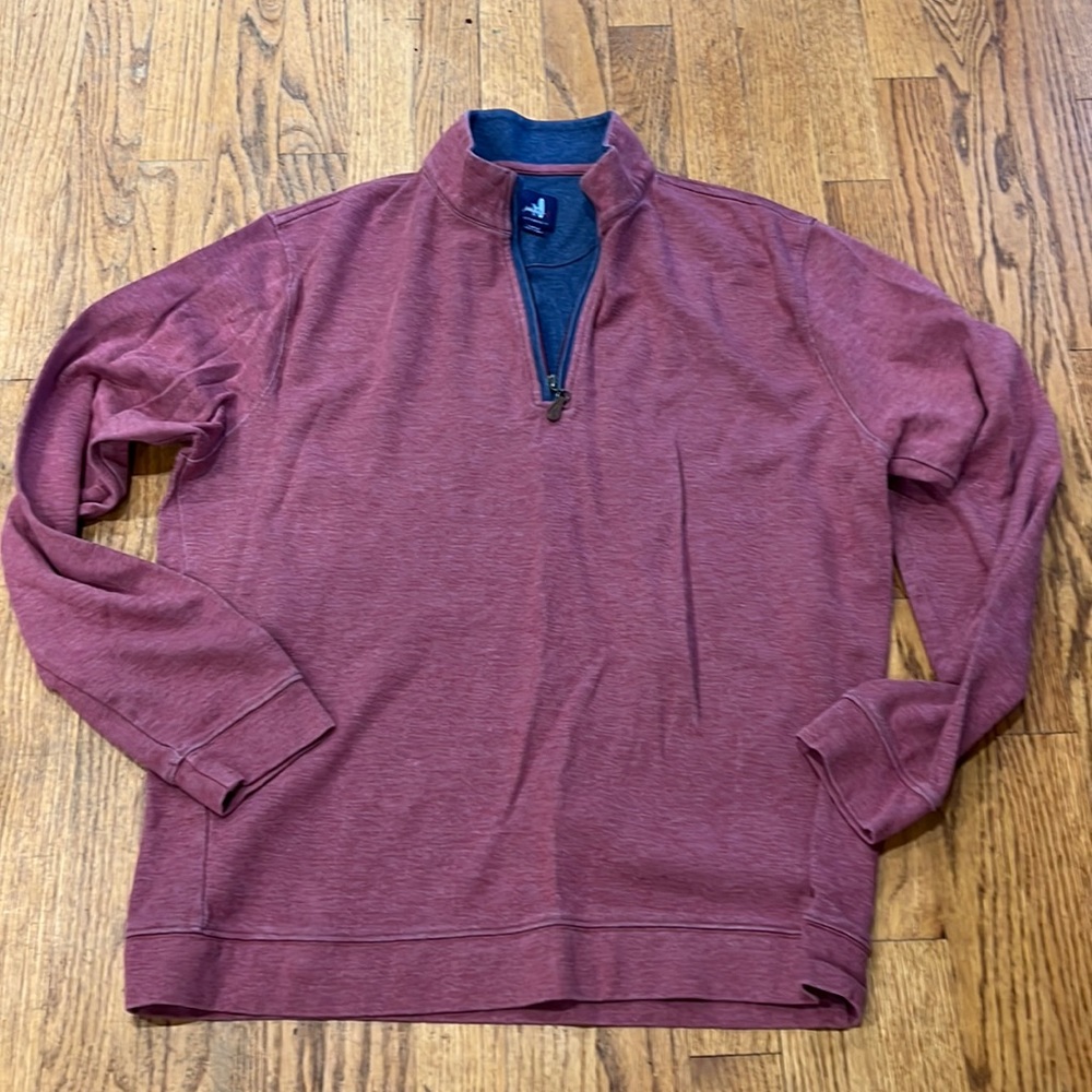 Johnnie-O Quarter Zip Pullover - Men’s Large